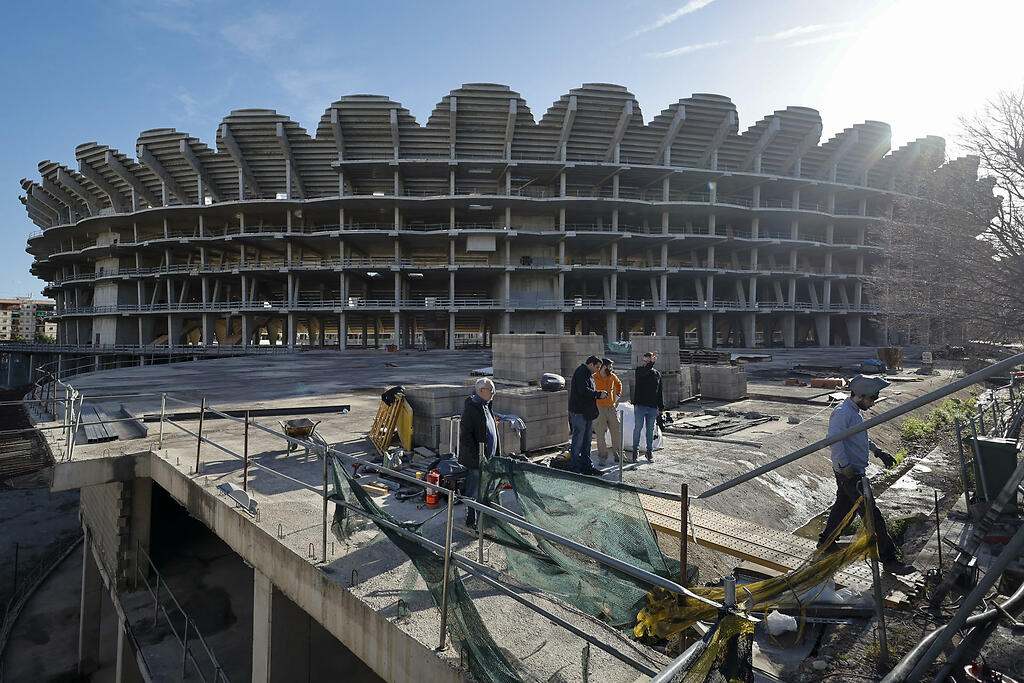 Exterior del estadio en la actualidad