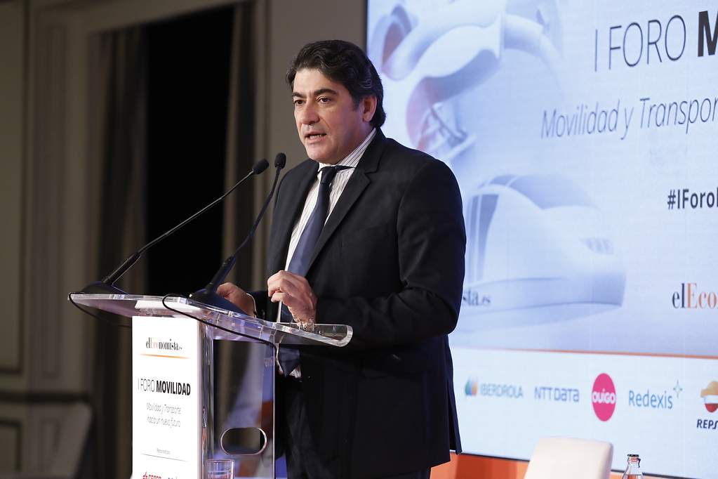 Clausura institucional por parte de D. David Pérez García, consejero de Transportes e Infraestructuras de la Comunidad de Madrid.