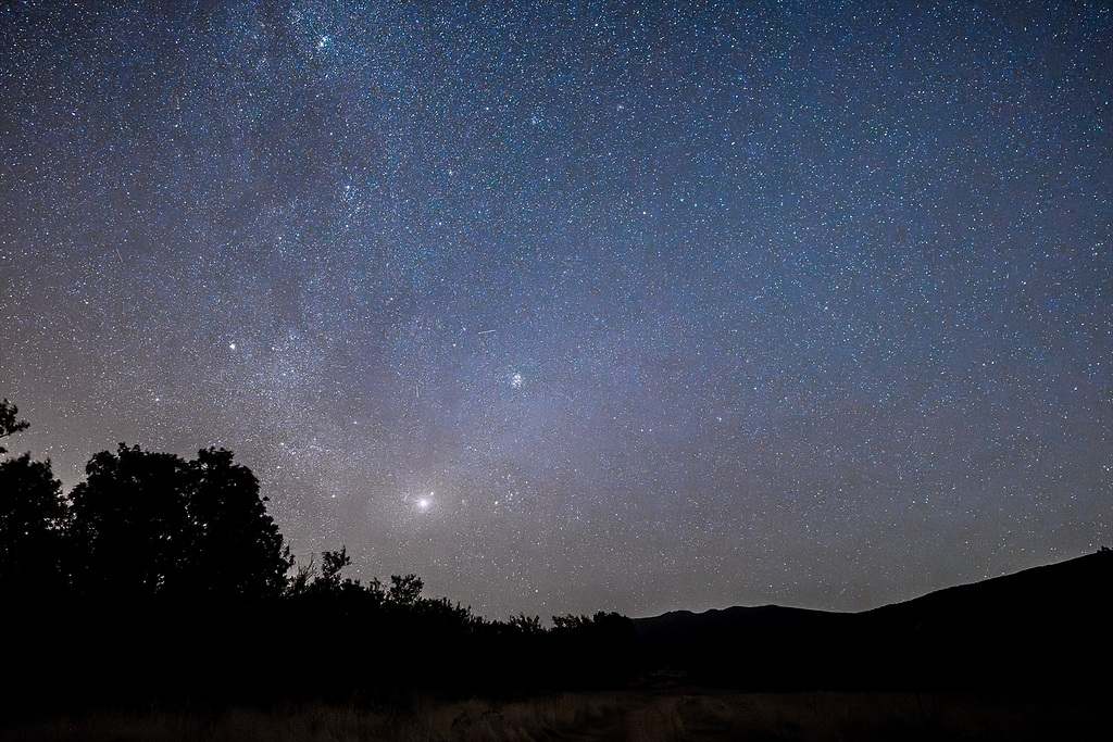 La viva imagen de Las Perseidas