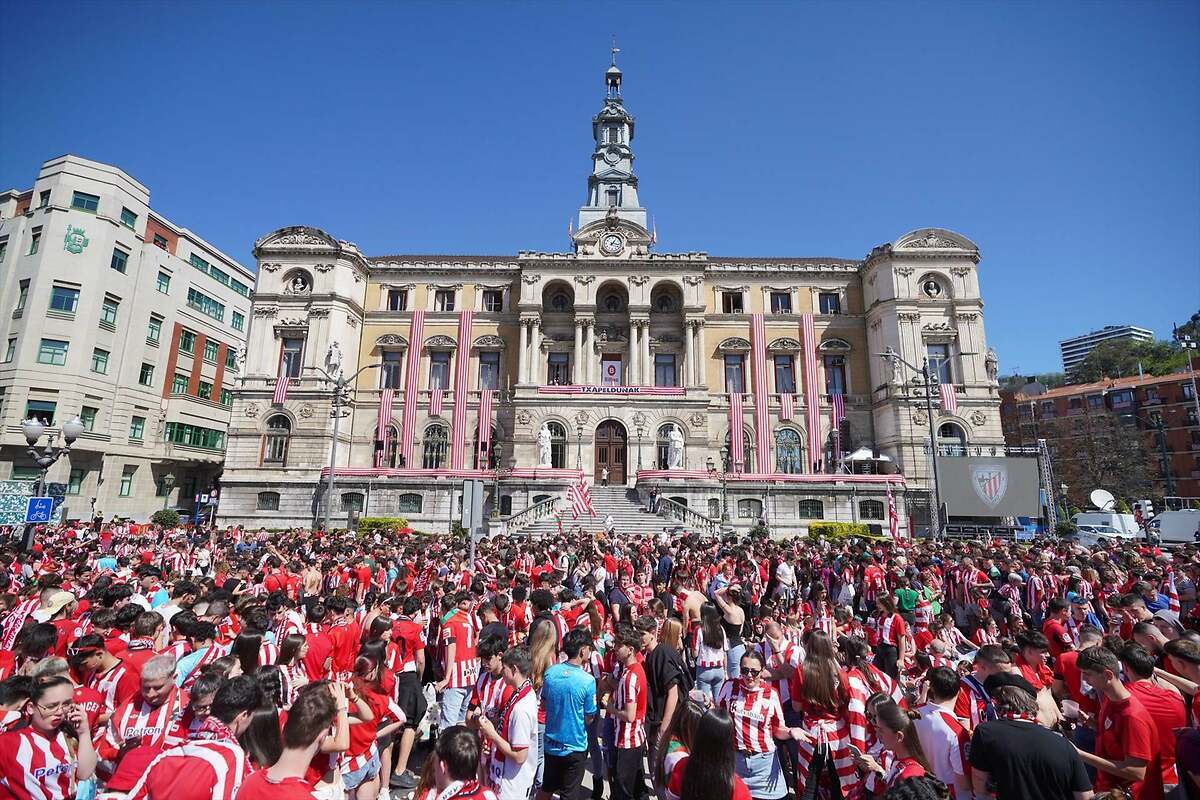 Celebración de la Gabarra en Bilbao