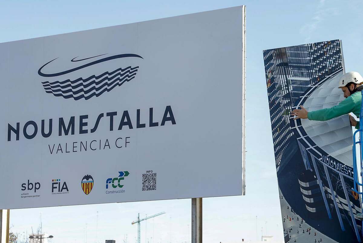Presentan el nuevo campo del Valencia CF: así se encuentran sus obras y así lucirá el Nou Mestalla