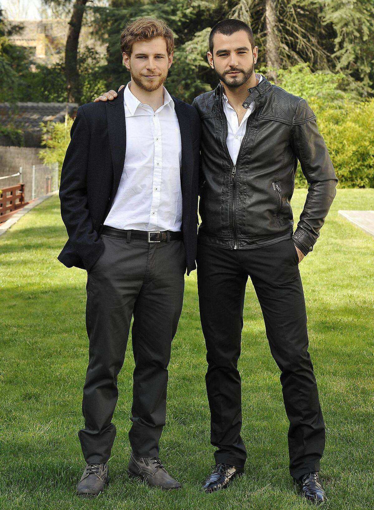 Álvaro Cervantes y Antonio Velázquez, los dos protagonistas de <i>Hermanos</i>