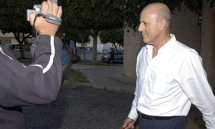Toms Olivo presidente de General de Galeras Comerciales en su salida de los juzgados de Marbella FOTO ARCHIVO 2006