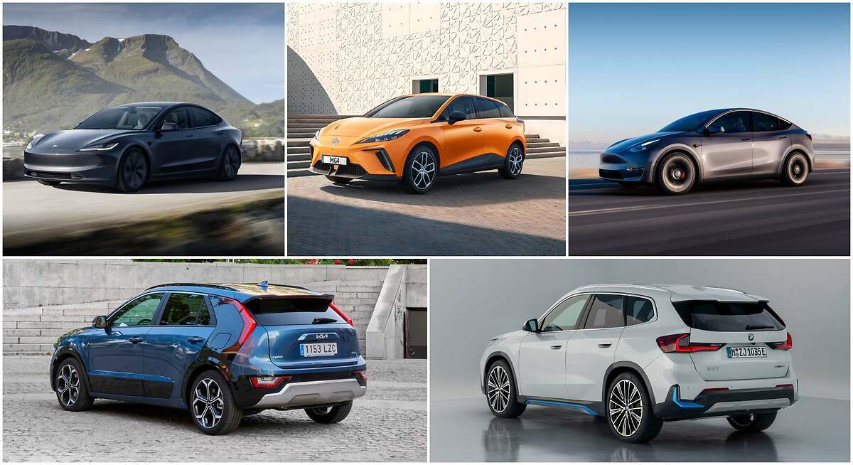 Estos han sido los coches eléctricos más vendidos en marzo de 2024
