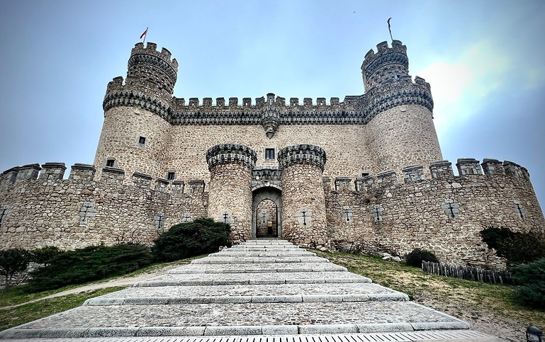 Castillo de los Mendoza en Manzanares del Real