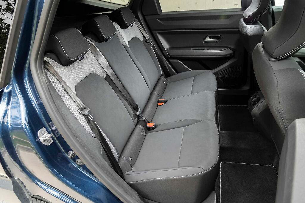 Dacia Bigster. Amplio espacio en las plazas traseras.