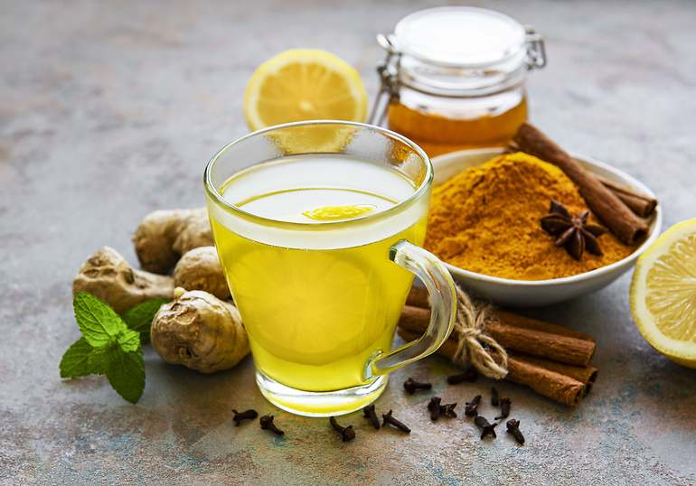 Té de cúrcuma