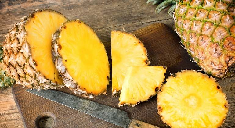 piña rodajas