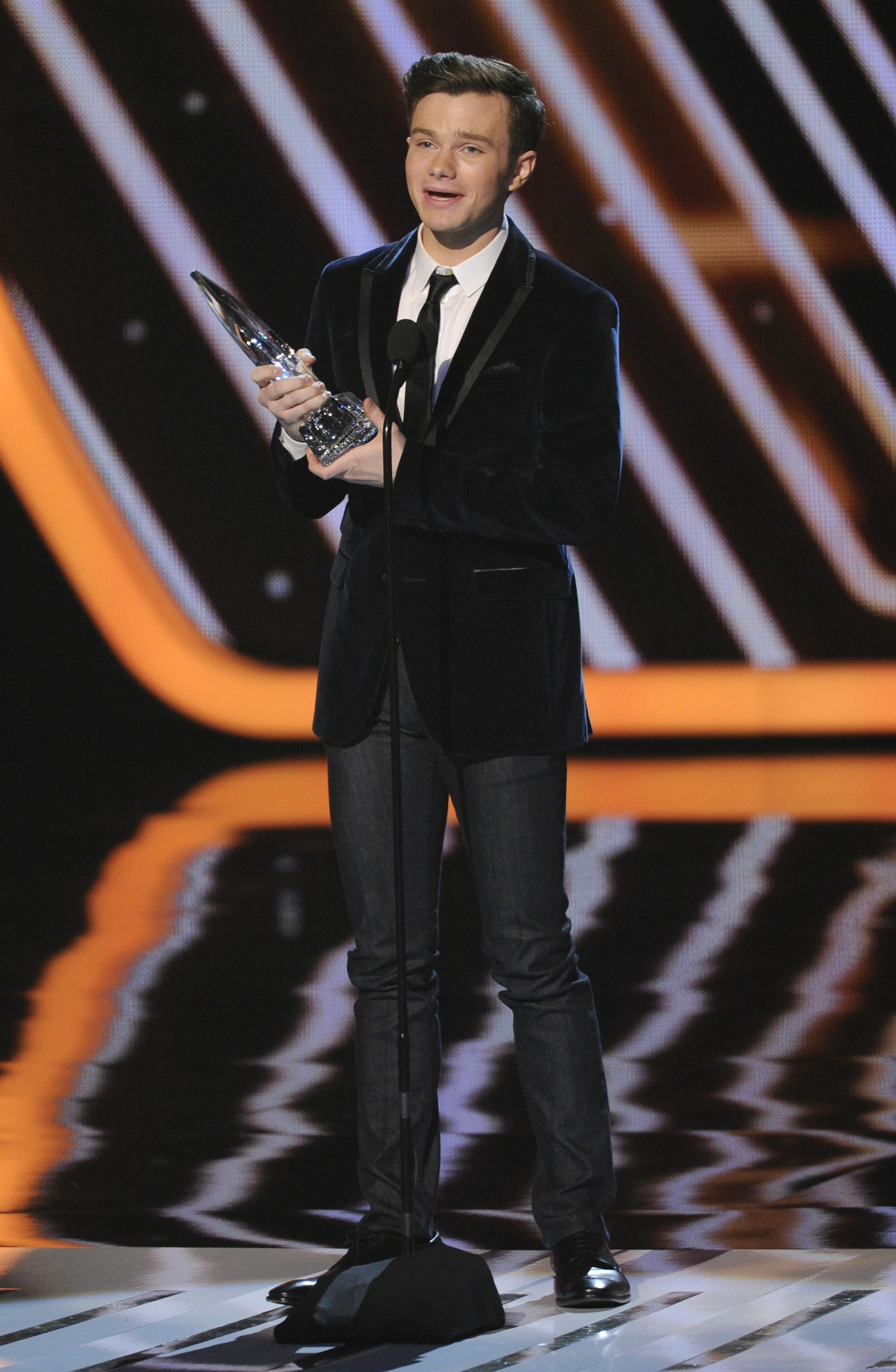 Chris Colfer en los Premios People's Choice