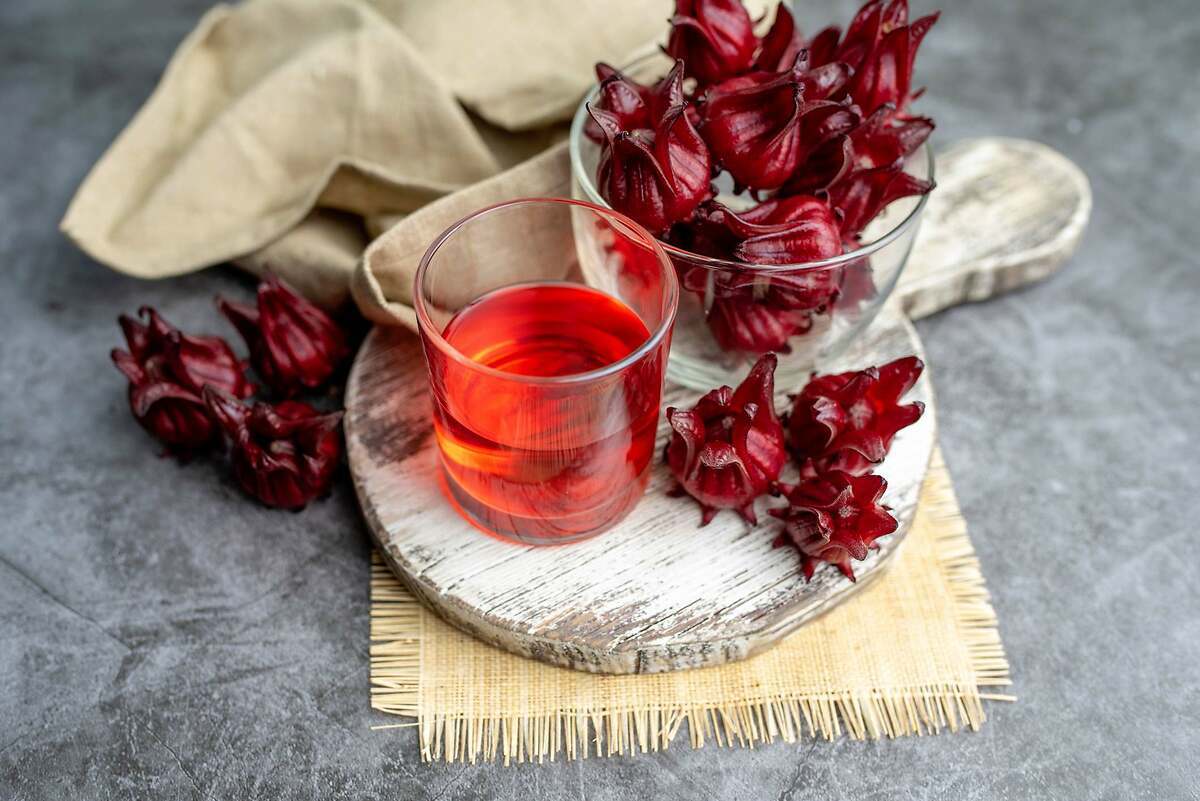 Infusión flor de jamaica