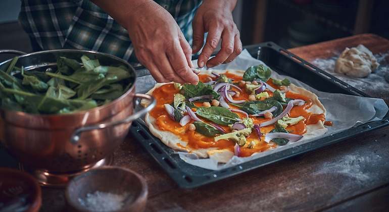Pizza casera