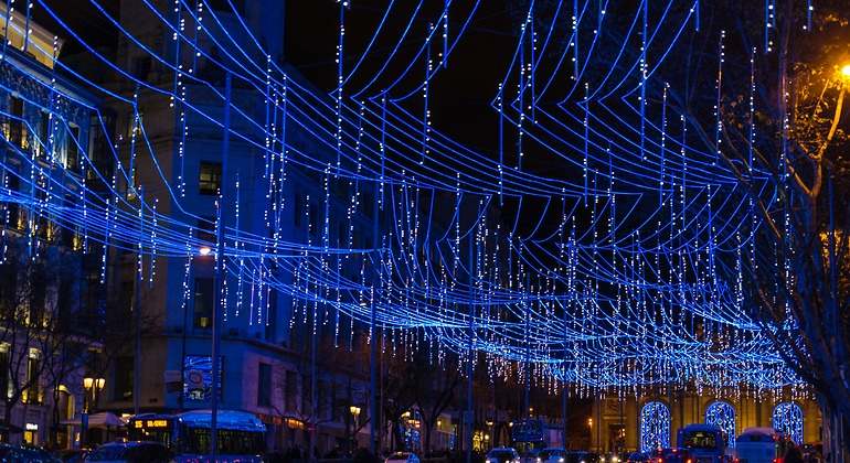 Luces de Navidad en Madrid