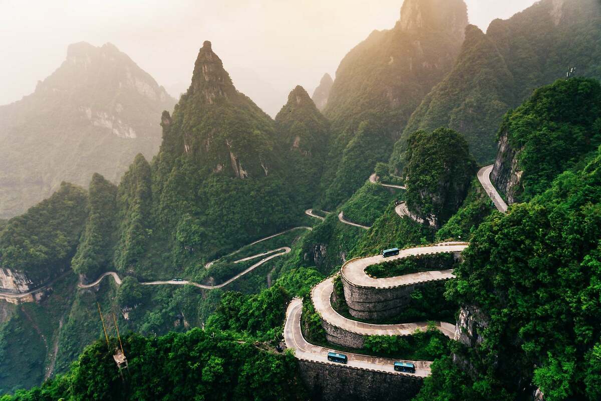 La montaña Tianmen