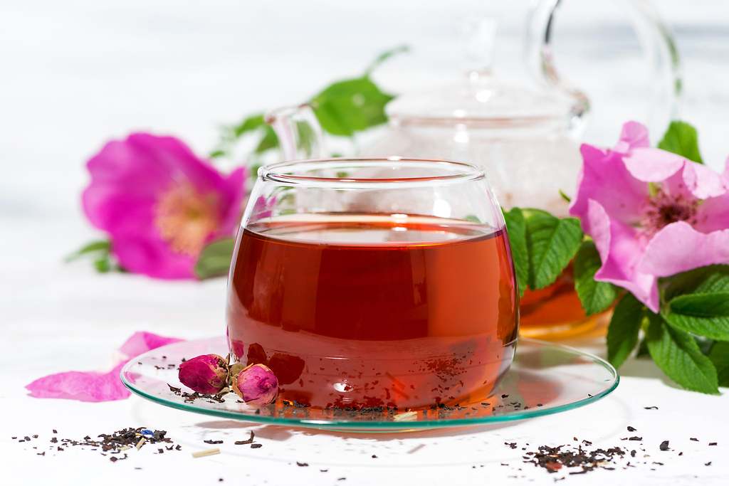 Infusión de flor de hibisco