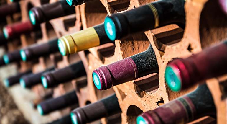 Botellas de vino