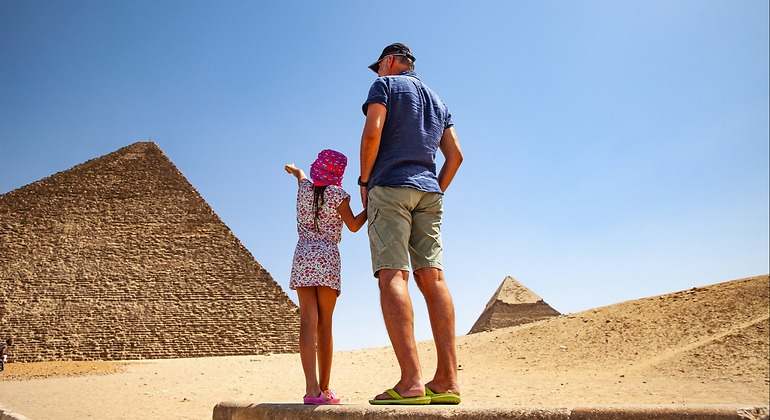 Familia en Egipto