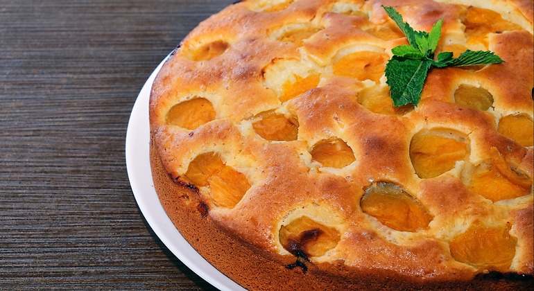 Tarta de melocotón