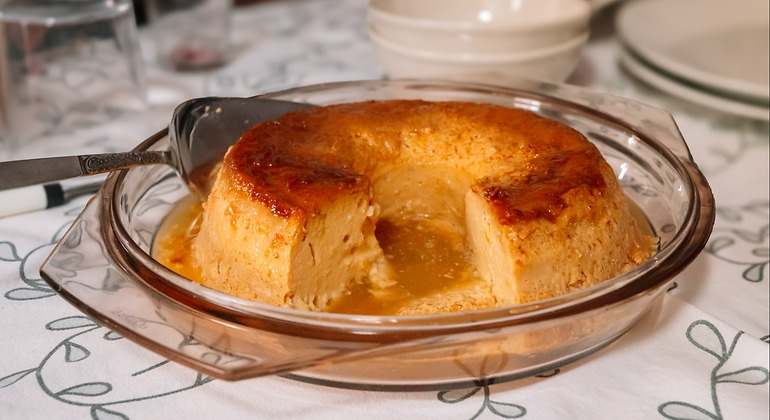 flan de queso