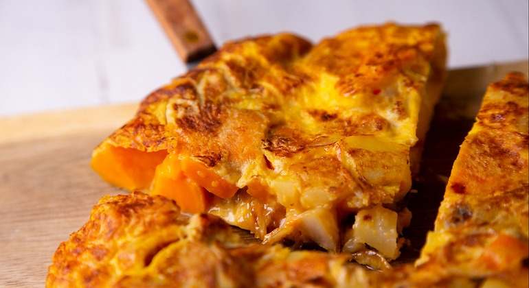 Tortilla de boniato