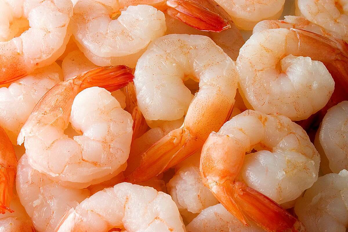 Camarones congelados