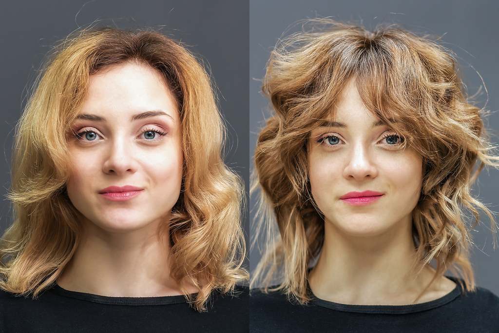 Shaggy bob