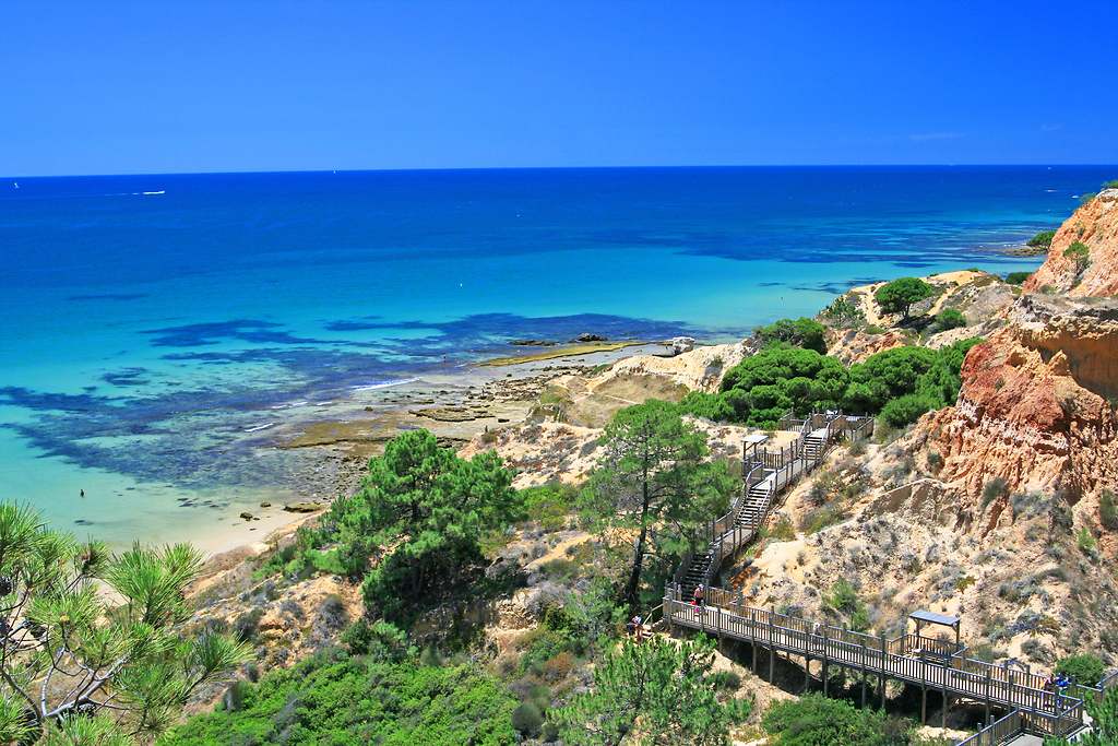 Ruta de Praia da Falésia a Sagres
