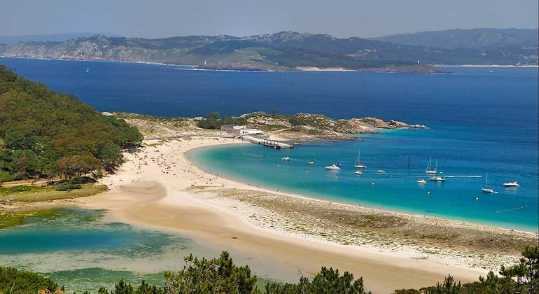 Galicia en verde y azul. Islas Cies, Pontevedra