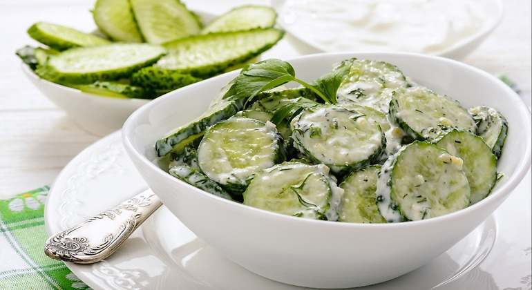 Ensalada de pepino