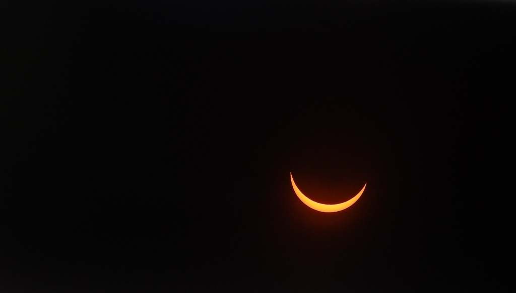Mejor momento para ver el eclipse