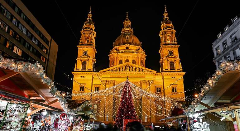 Mercadillo navideño de Budapest