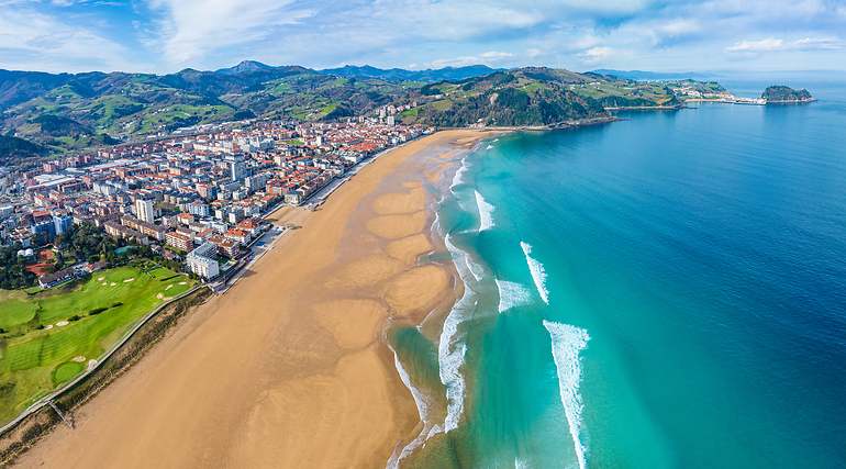Zarautz playa