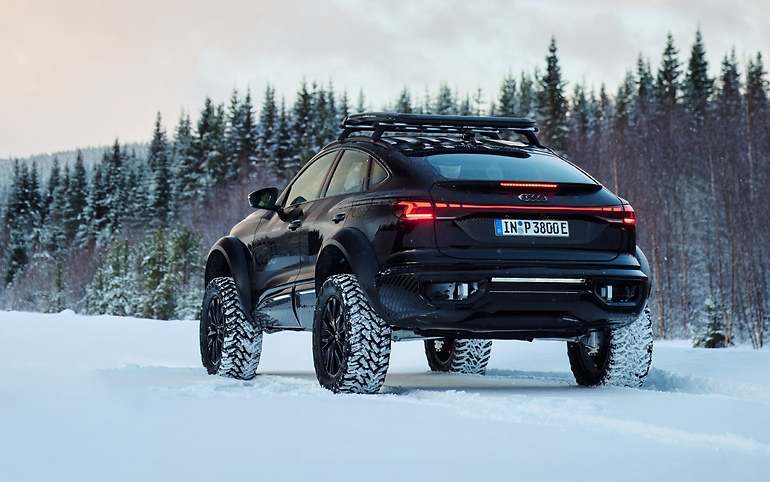 Un aspecto apabullante con el Q6 offroad. ¿Será así como el eléctrico abra nuevos caminos?