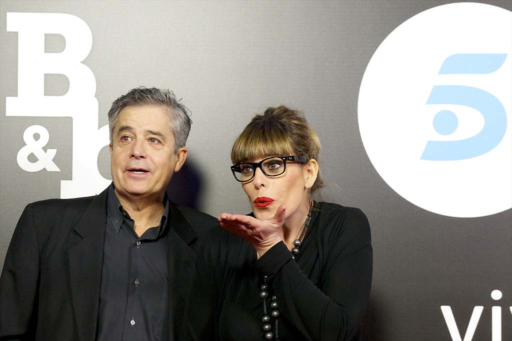 Carlos Iglesias y Neus Sanz en la premiere de la serie 'B&B'