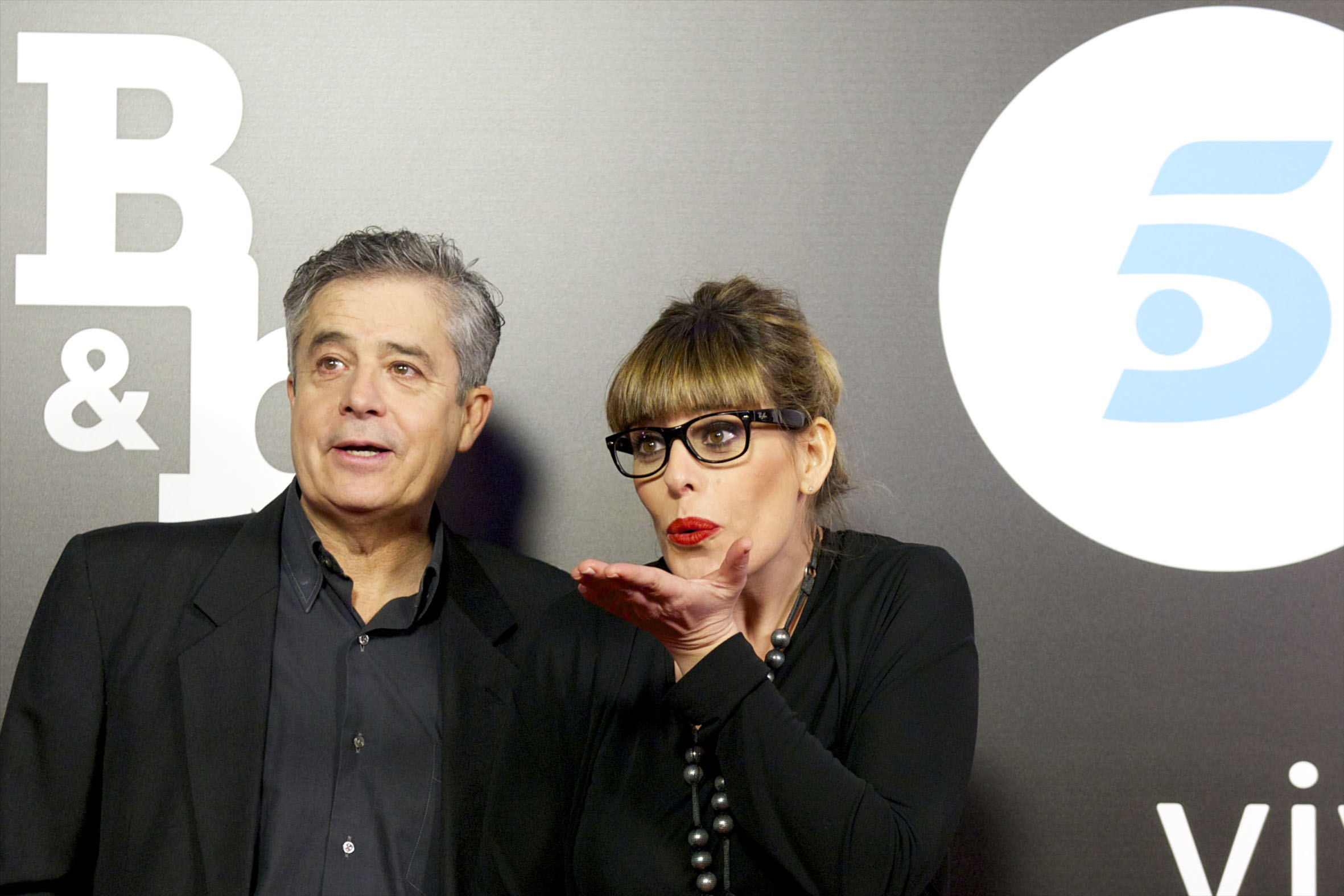 Carlos Iglesias y Neus Sanz en la premiere de la serie 'B&B'