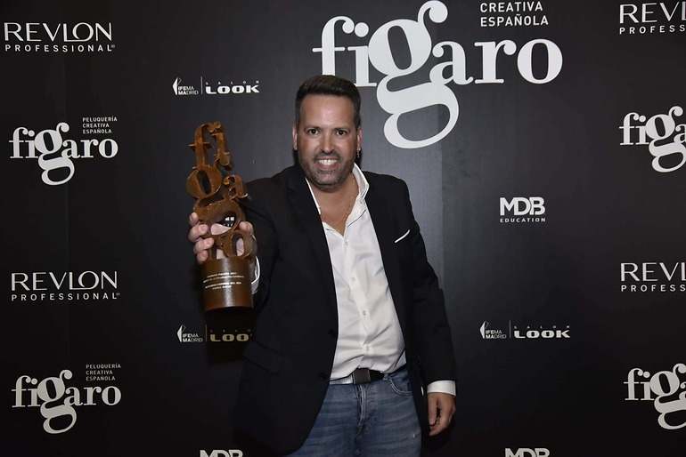 Rafael Bueno el los Premios Fígaro