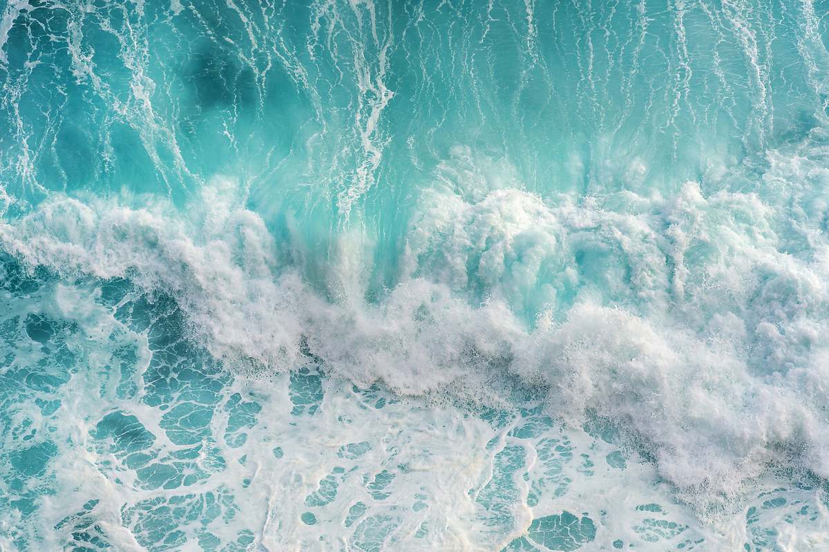 Efectos de la corriente de agua descendente