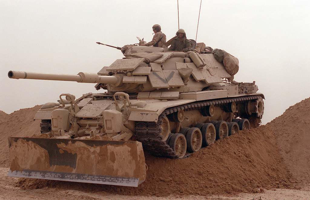 M-60 A1, en la Operación Tormenta del Desierto
