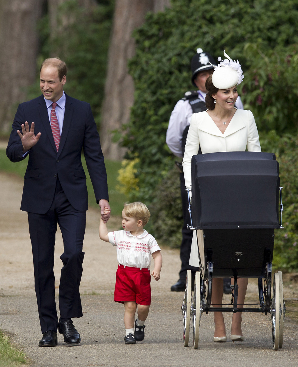 Bautizo de la princesa Charlotte de Cambridge