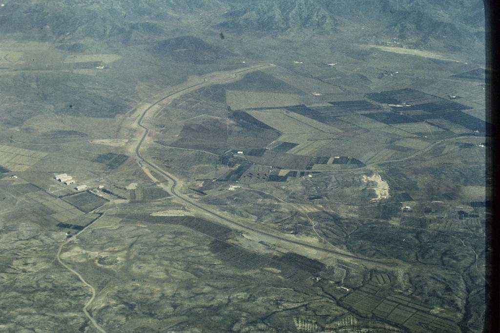 Vista aérea del CEMA, en su inauguración en 1973