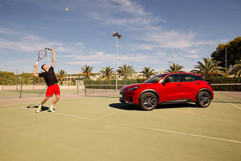 Lexus seguirá apoyando al tenis en 2025.
