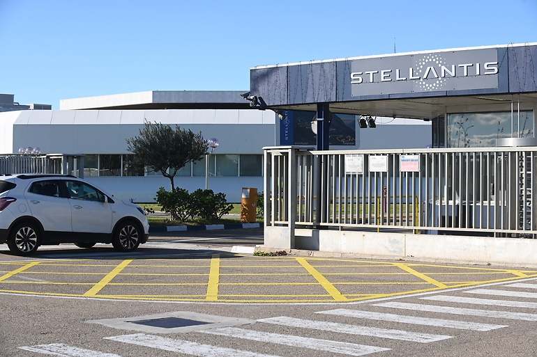 Fábrica del grupo Stellantis en Figueruelas (Zaragoza)