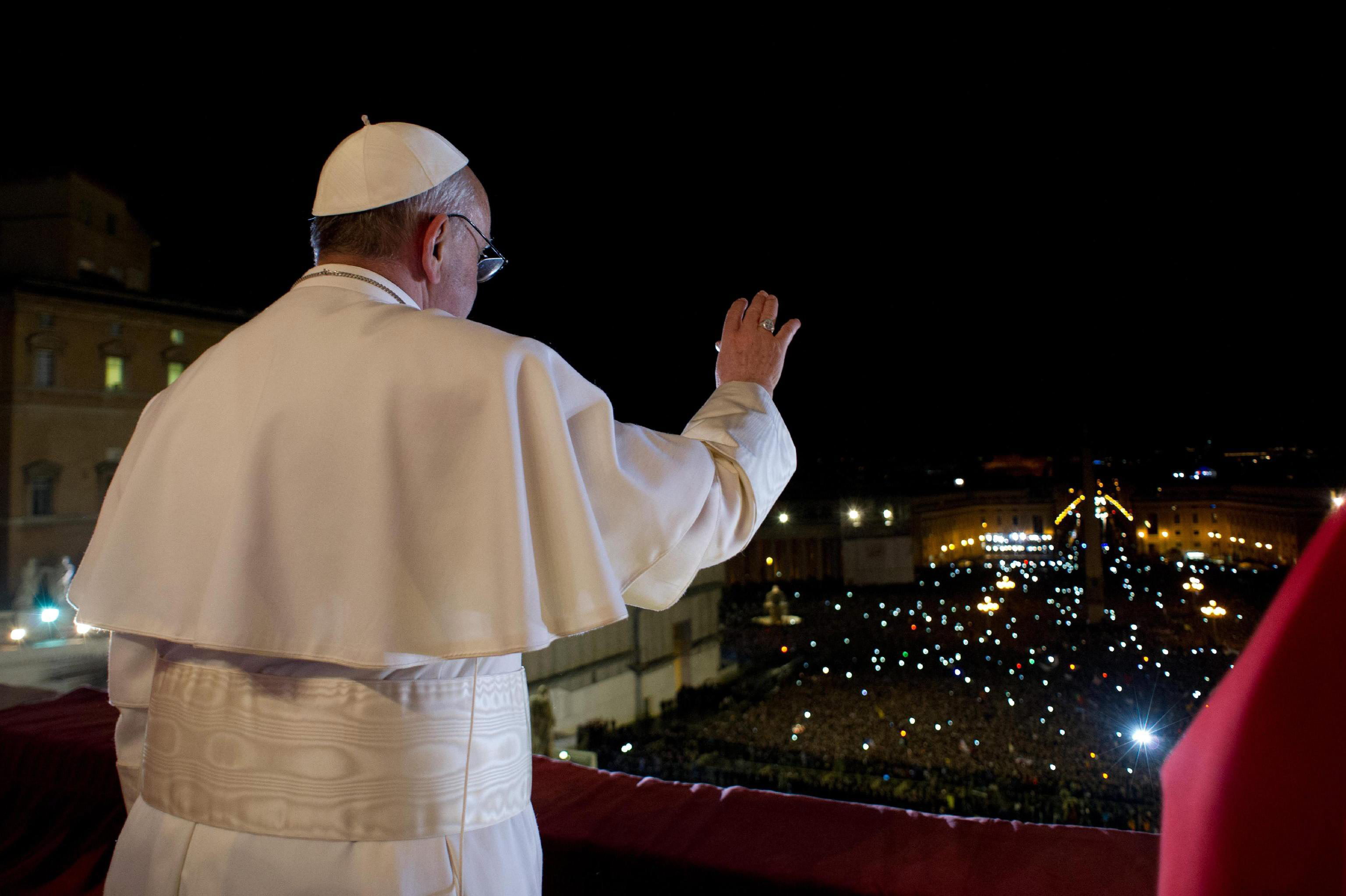 Saludo en el Vaticano