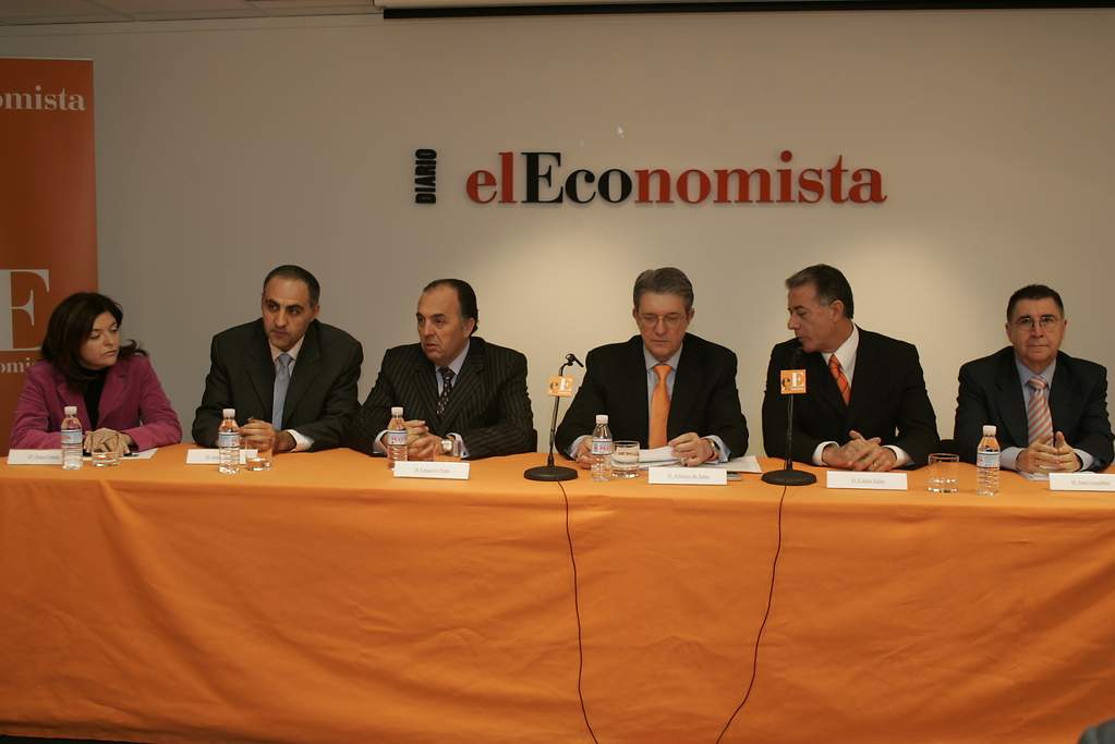 Rueda de prensa de presentación del diario elEconomista