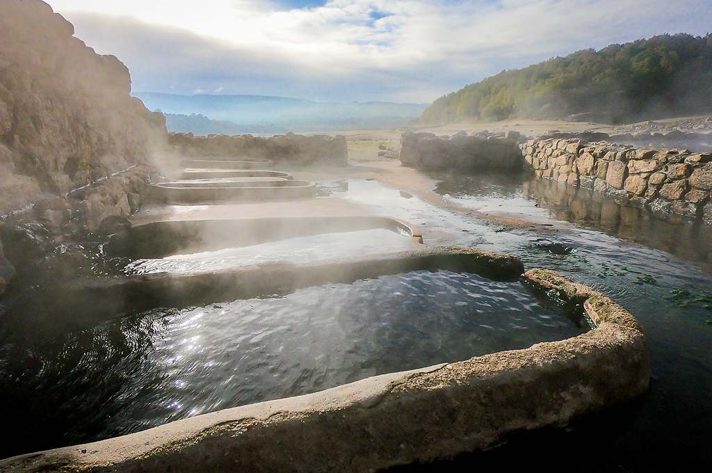 Las termas de Bande, en Ourense.