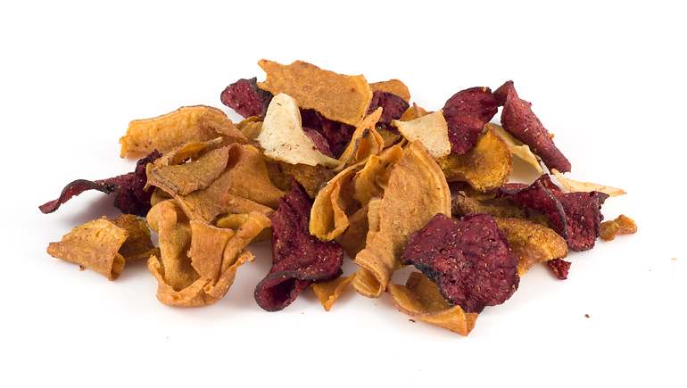 chips de zanahoria