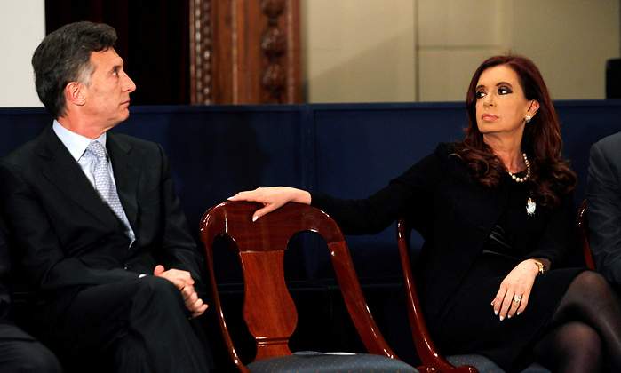 Mauricio Macri y Cristina Kirchner
