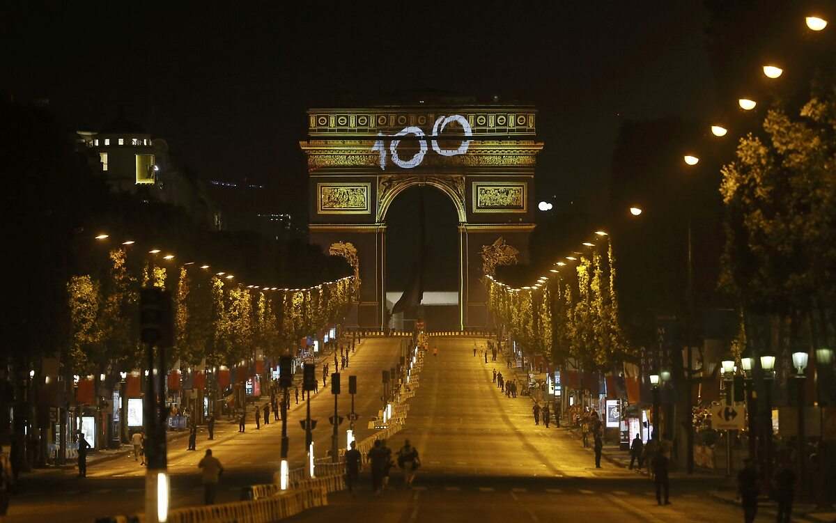 Arco del Triunfo en París