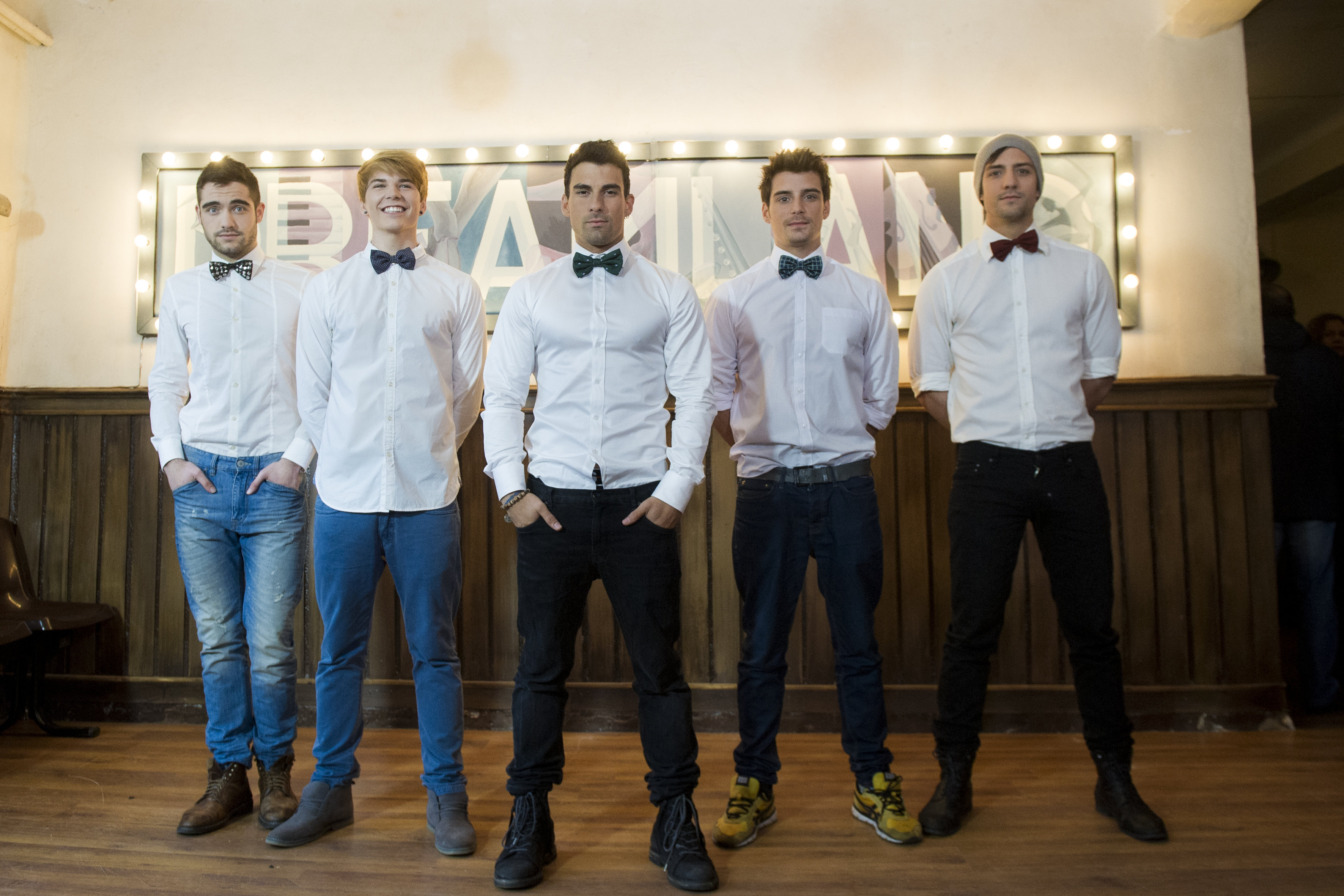 Los alumnos de la serie 'Dreamland'