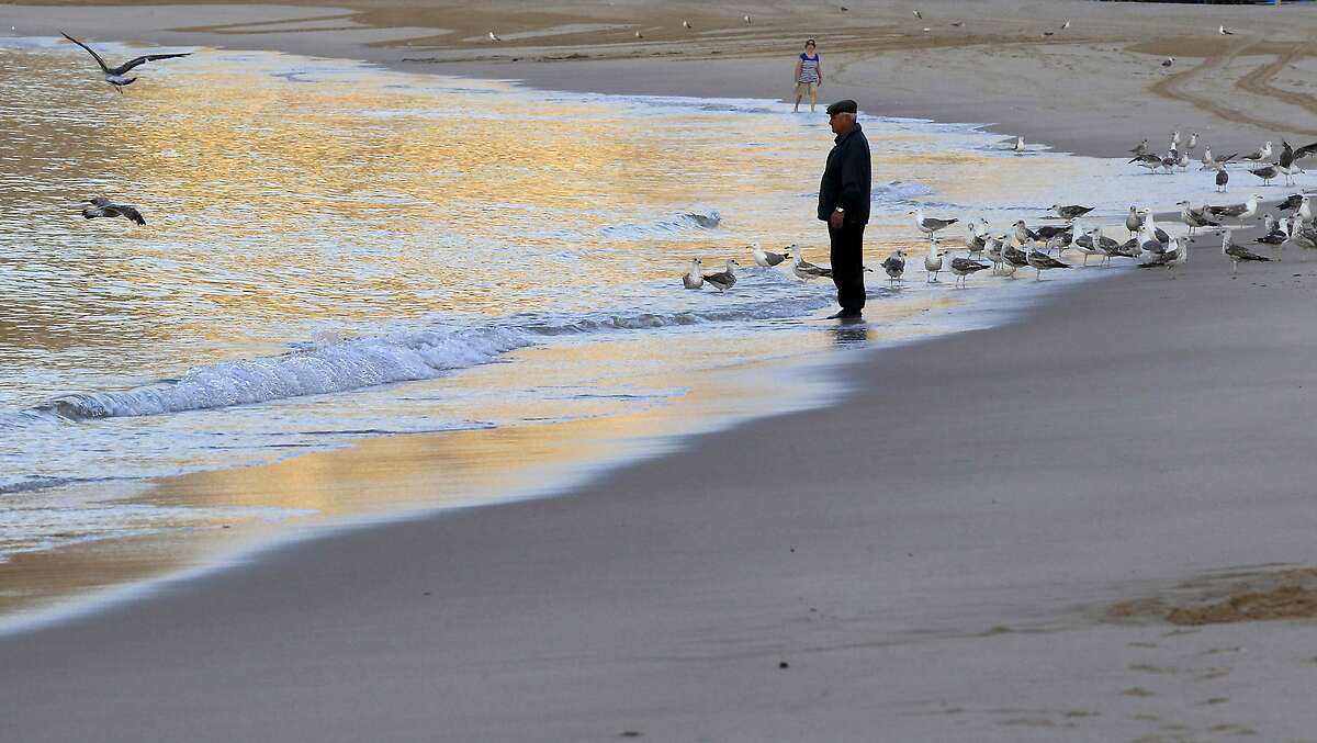 Admirando el mar