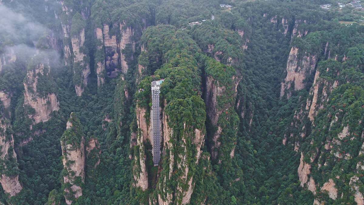 El ascensor más alto del mundo